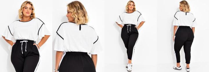 Blusa Off White em Poliviscose