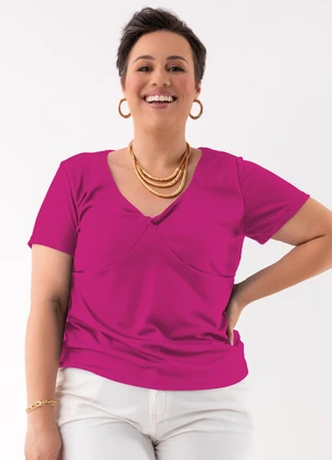 Marguerite - Blusa Pink em Malha - MARGUERITE