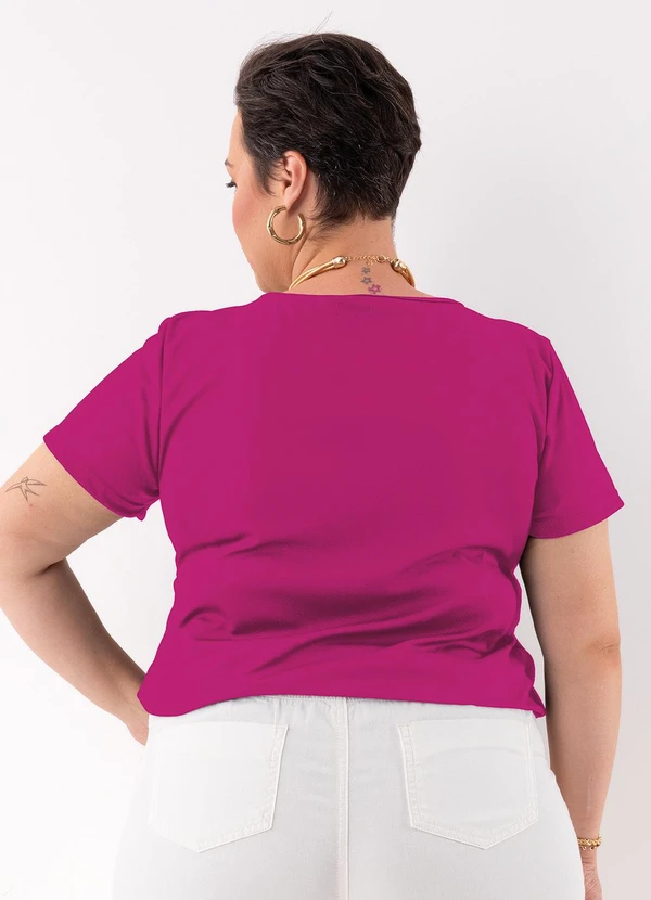 Marguerite - Blusa Pink em Malha 2