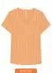Lunender Mais Mulher - Blusa Malha Canelado Tracy Laranja - variação: Laranja