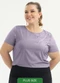 Cativa - Blusa Plus Size em Misturinha Lilás - variação: Lilás