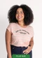 Habana - Blusa Plus Size em Misturinha Lilás - variação: Rosa Claro