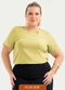 Cativa - Blusa Plus Size em Viscose Caramelo - variação: Caramelo