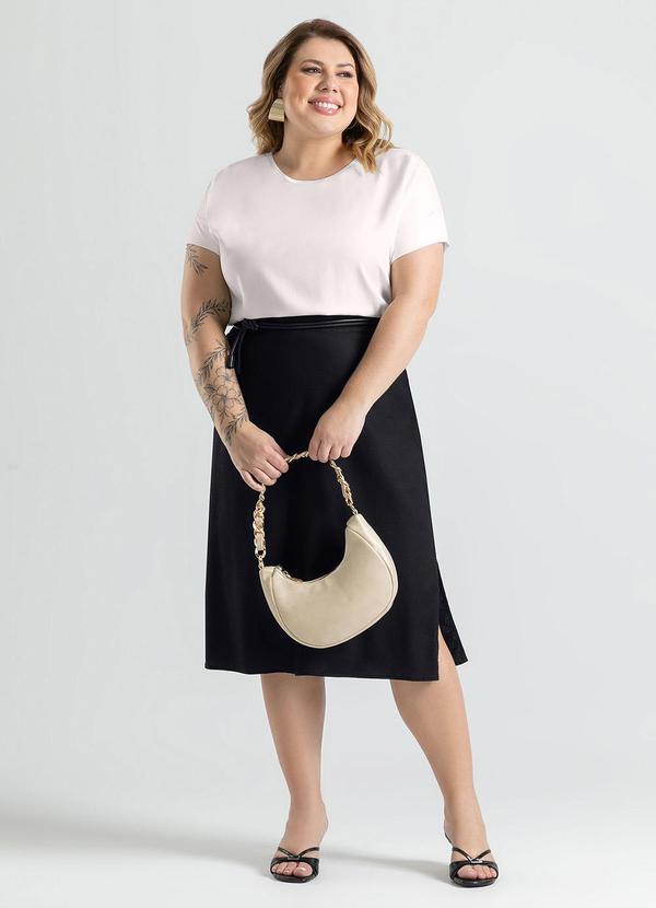 Cativa - Blusa Plus Size em Viscose Off White 4