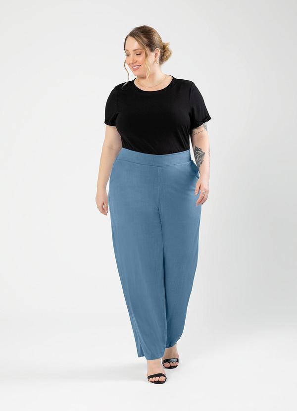 Cativa - Blusa Plus Size em Viscose Preto 4