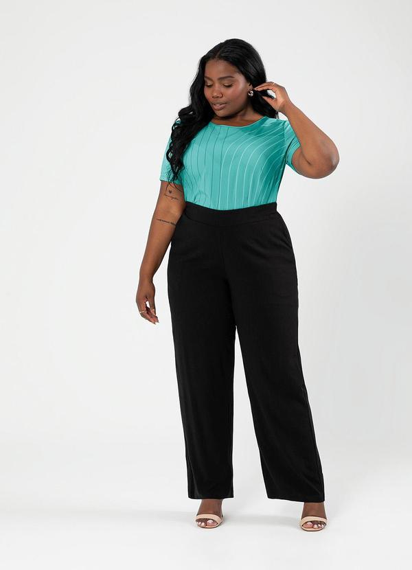 Cativa - Blusa Plus Size Misturinha Verde  4