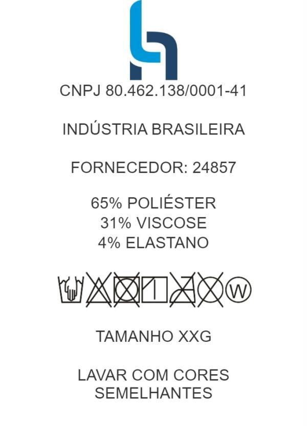 Outlet - Blusa Plus Size Preta com Amarração 6