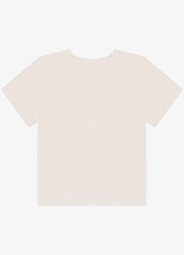 Infinita Cor - Blusa Plus Size Rovitex Bege 2