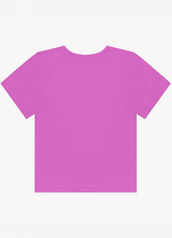 Infinita Cor - Blusa Plus Size Rovitex Rosa 2