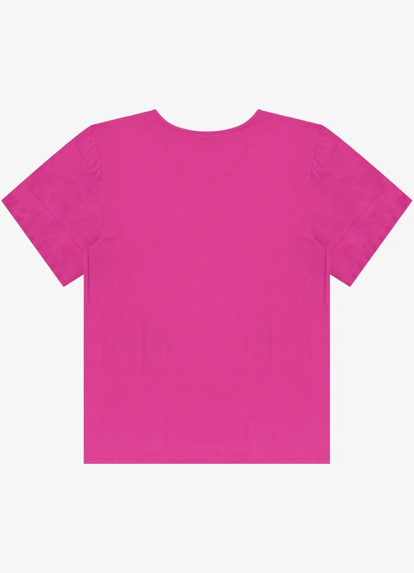 Infinita Cor - Blusa Plus Size Rovitex Roxo 2