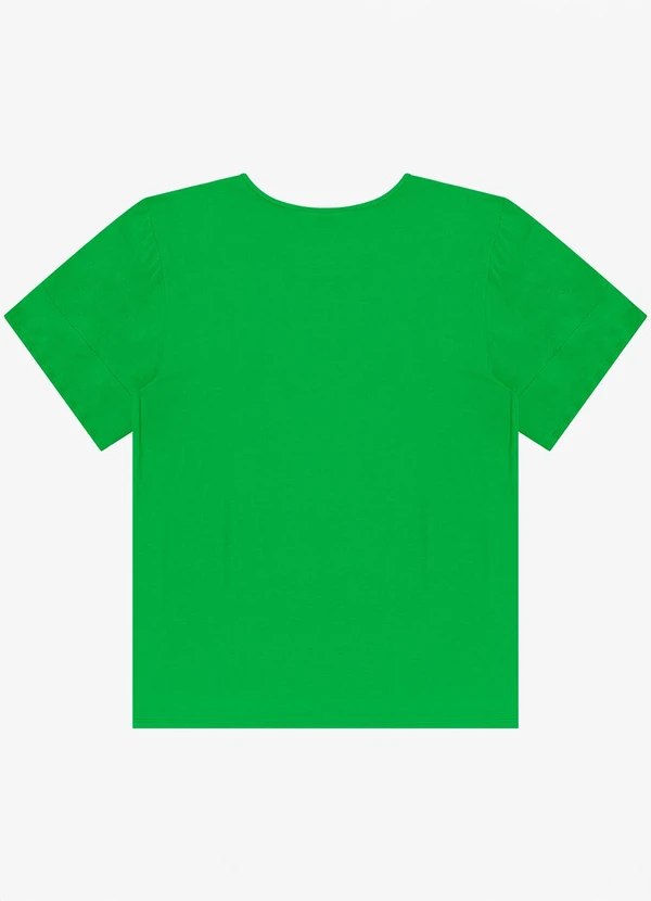 Infinita Cor - Blusa Plus Size Rovitex Verde 2