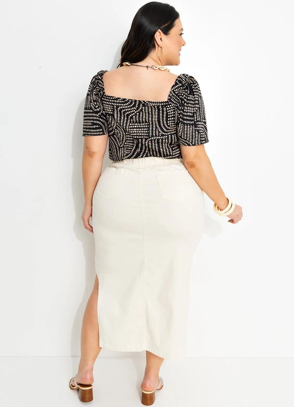 Marguerite - Blusa Poá Desalinhado em Malha Fria 4