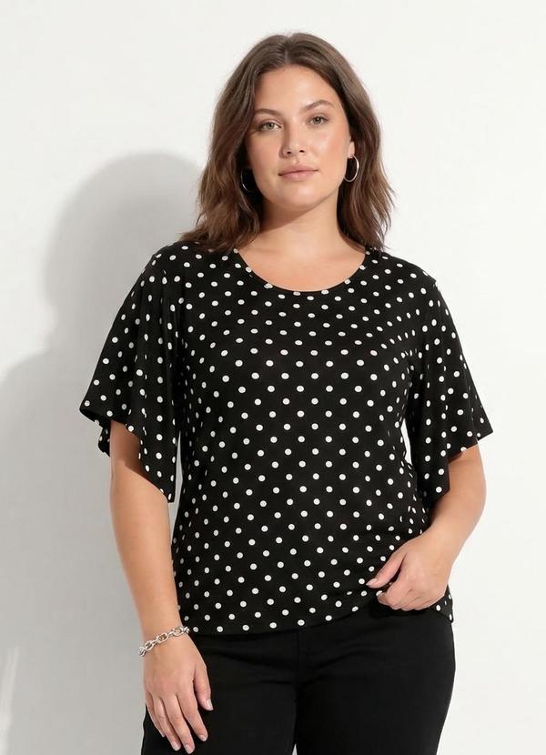 Blusa (Po�) em Malha de Viscose