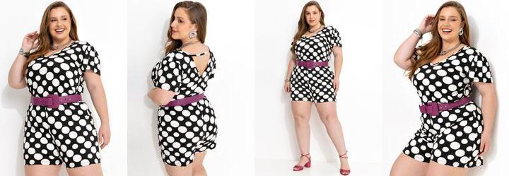 Blusa Po� Preta em Malha de Viscose com Elastano