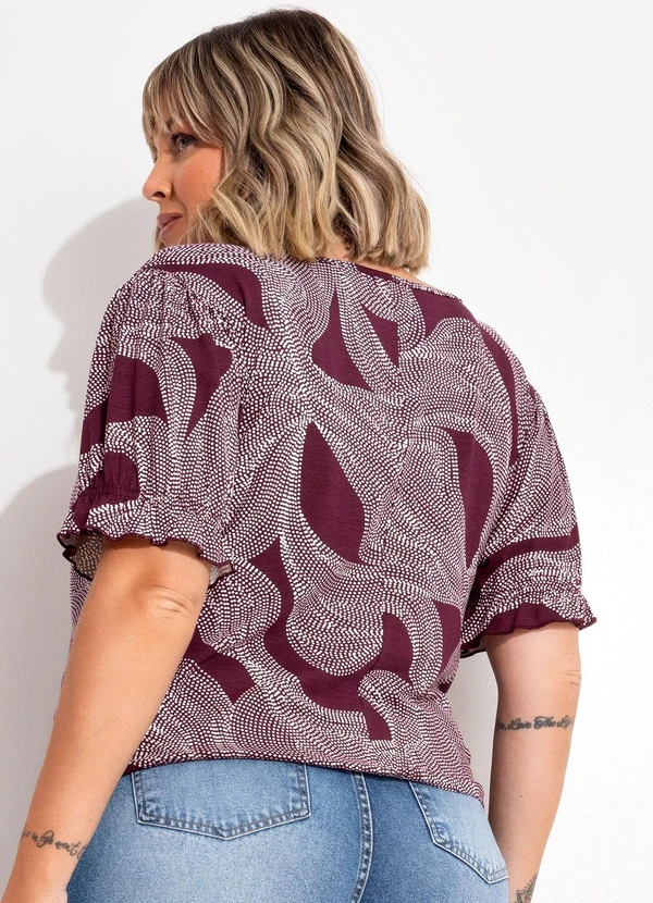 Marguerite - Blusa Pontilhado em Malha de Viscose 2