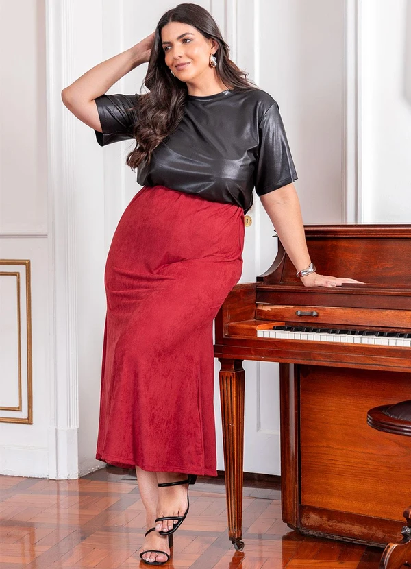 Marguerite - Blusa Preta em Cirrê 7