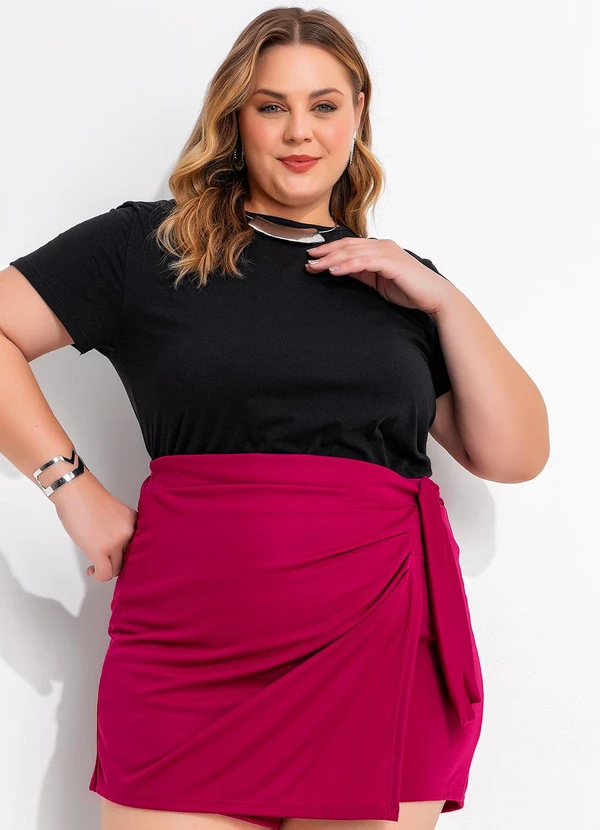 Marguerite - Blusa Preta em Malha de Algodão 6