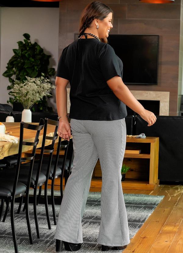 Marguerite - Blusa Preta em Malha de Algodão 4