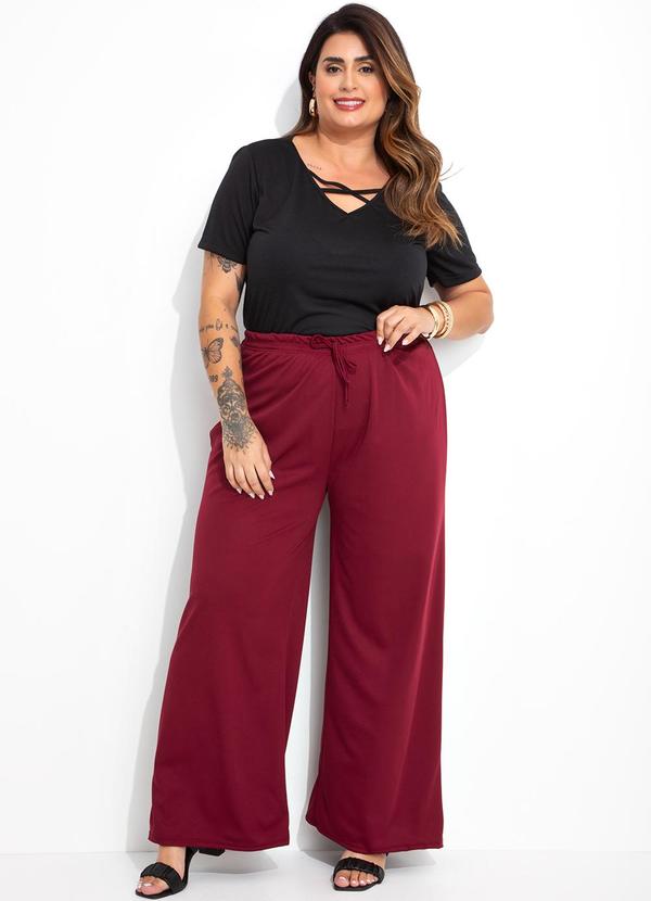 Marguerite - Blusa Preta em Malha Flamê 3