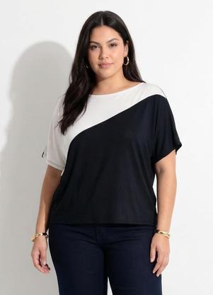 Blusa (Preta) em Malha Leve