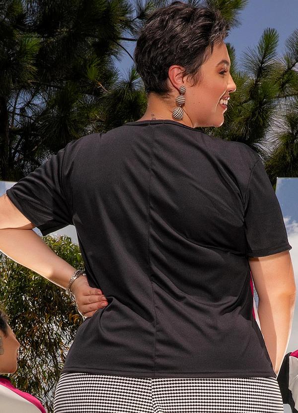 Marguerite - Blusa Preta em Malha 2