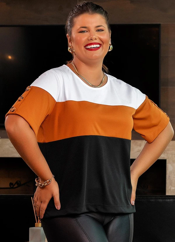 Marguerite - Blusa Preta em Malha