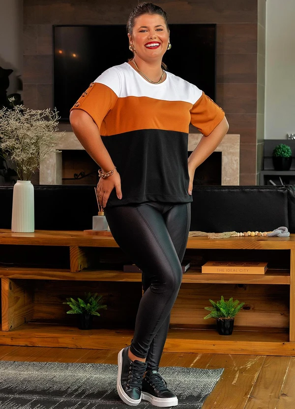 Marguerite - Blusa Preta em Malha 3