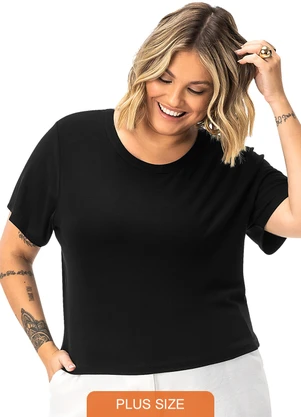 Secret Glam - Blusa Preto - SECRET GLAM