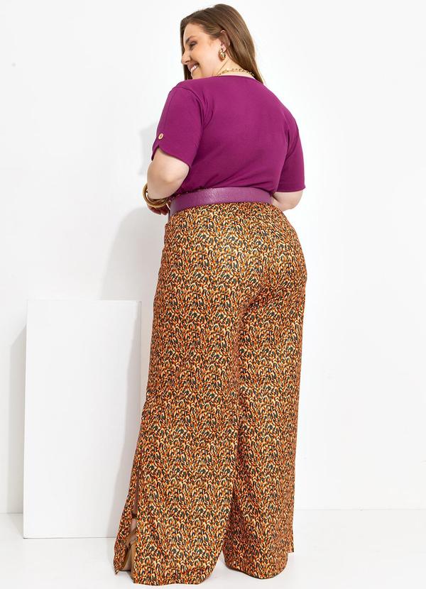 Marguerite - Blusa Púrpura em Malha de Algodão 4