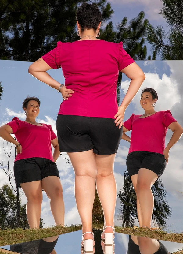 Marguerite - Blusa Púrpura em Malha 4