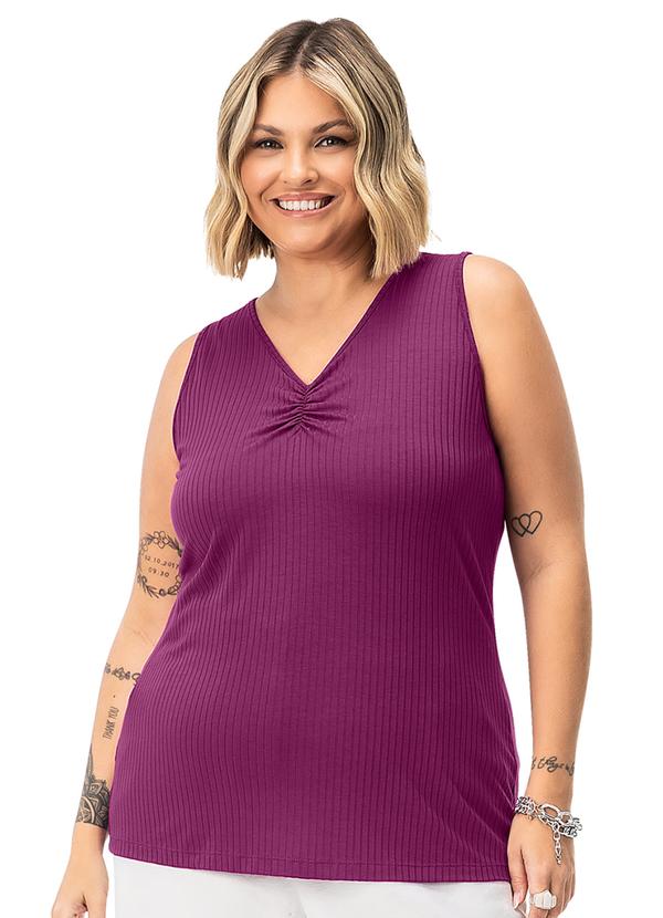 Secret Glam - Blusa Ribana Feminina Roxo