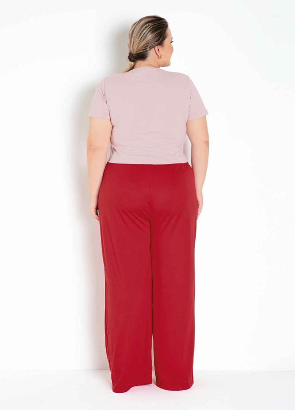 Marguerite - Blusa Rosa com Amarração Plus Size 4
