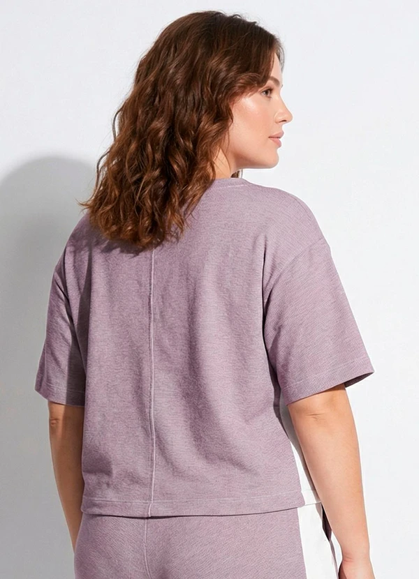 Marguerite - Blusa Roxo Claro em Malha Tricot 6