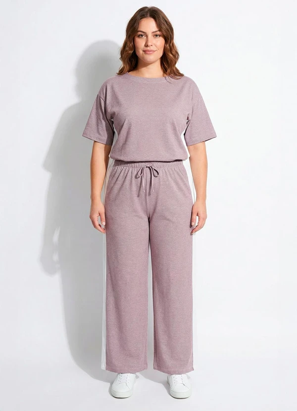 Marguerite - Blusa Roxo Claro em Malha Tricot 5