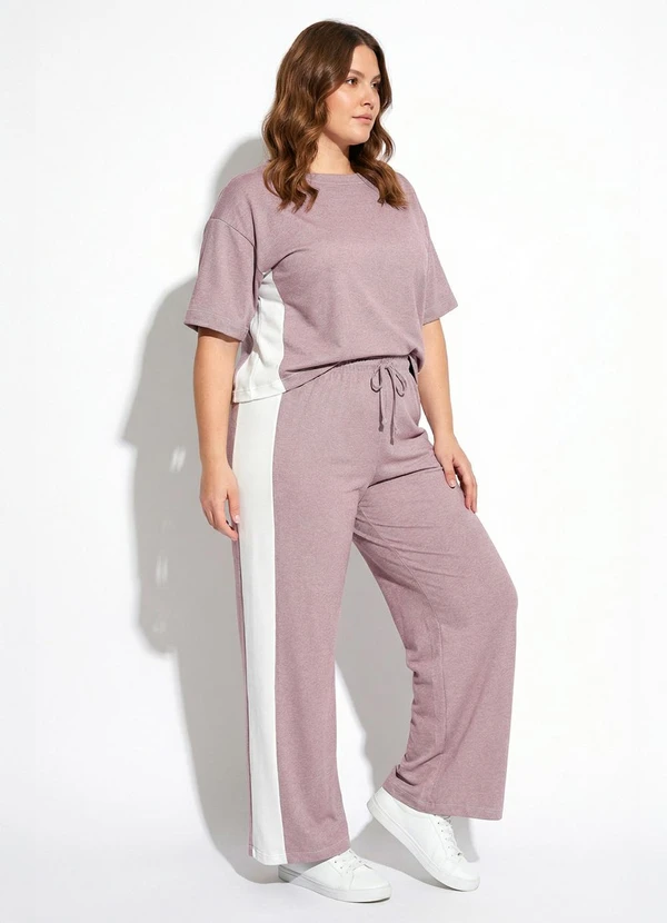 Marguerite - Blusa Roxo Claro em Malha Tricot 2