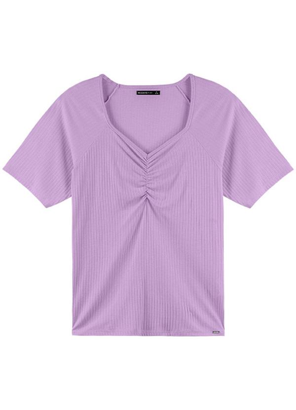 Rezzato - Blusa Soft Season Adulto Plus Size Feminino Roxo