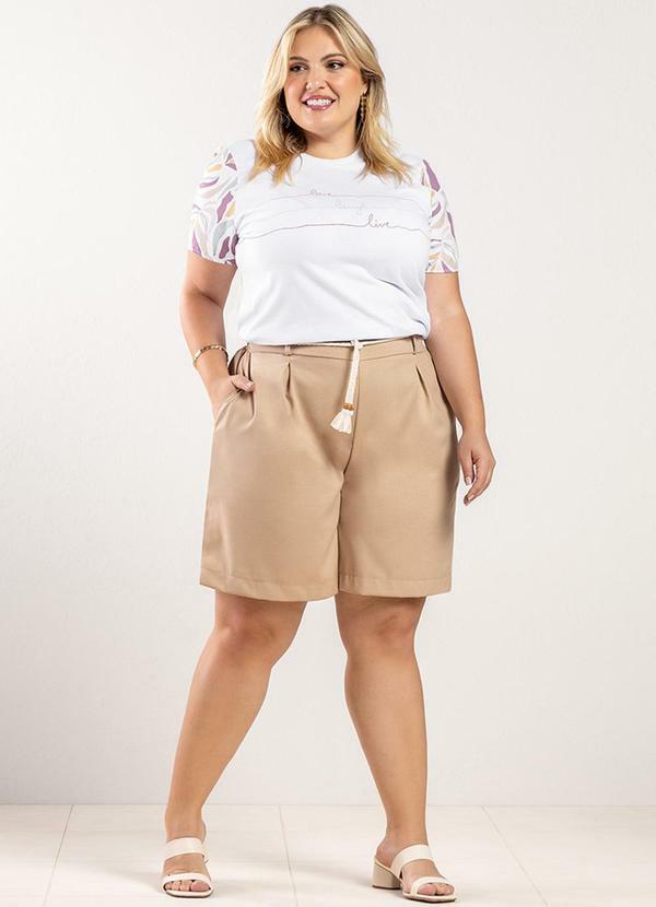 Rezzato - Blusa Summer Love Adulto Plus Feminino Branco 2