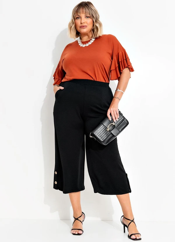 Marguerite - Blusa Terracota em Poliviscose 4