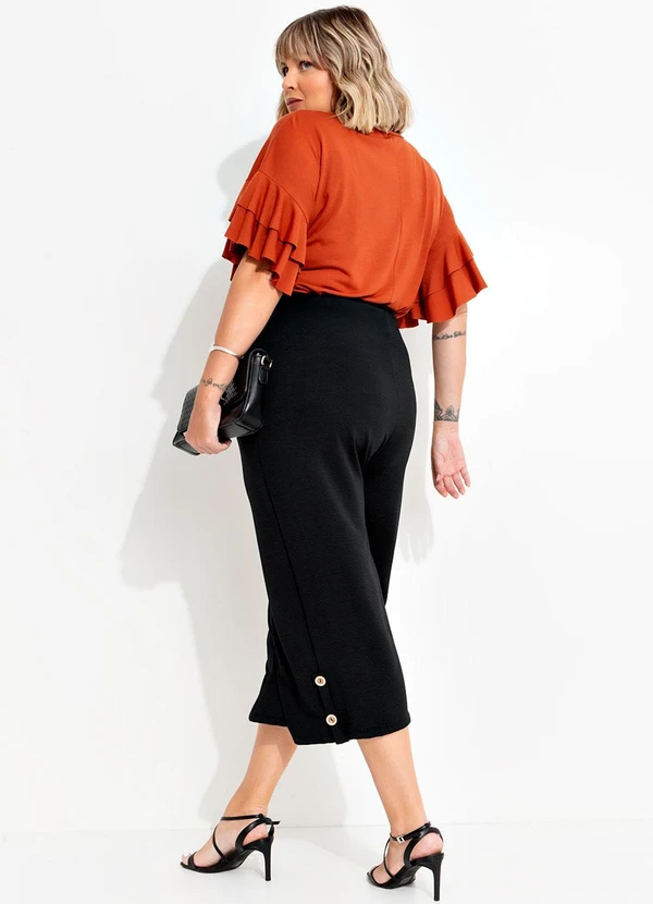 Marguerite - Blusa Terracota em Poliviscose 3