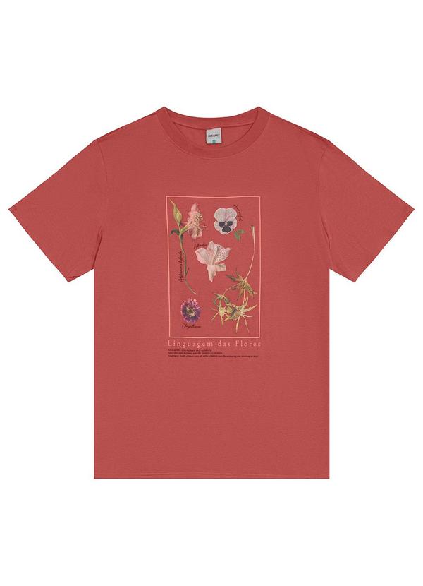 Malwee - Blusa Tradicional Linguagem das Flores Laranja 5