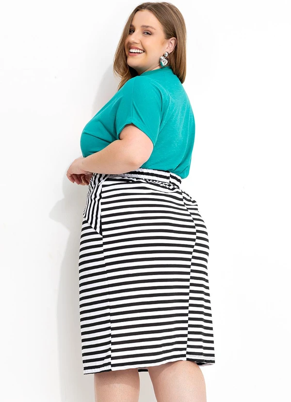 Marguerite - Blusa Verde em Malha Flamê 3