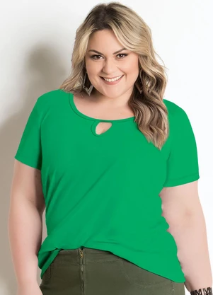 Marguerite - Blusa Verde em Malha - MARGUERITE