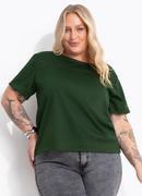 Blusa Verde Militar em Malha de Poli�ster