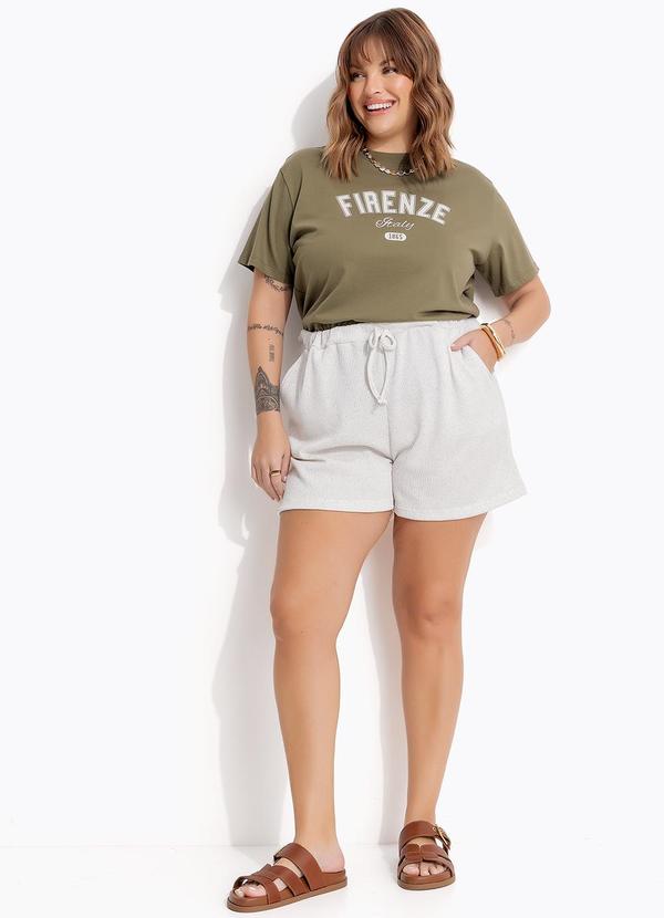 Marguerite - Blusa Verde Oliva em Algodão 3