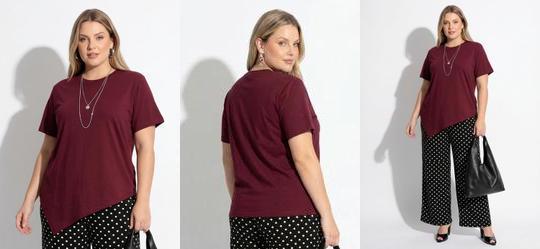 Blusa Vermelha em Algod�o