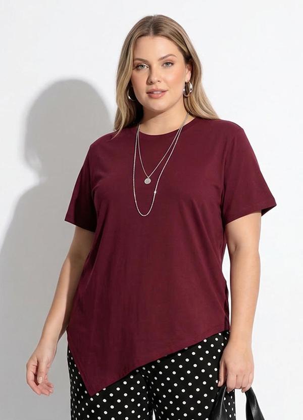 Blusa (Vermelha) em Algod�o