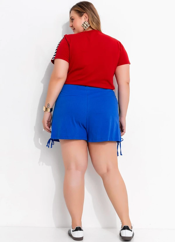 Marguerite - Blusa Vermelha em Malha de Algodão 5