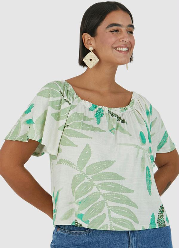 Malwee - Blusa Viscose Feminina Verde Claro