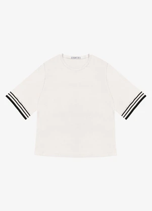 Secret Glam - Blusa Viscose Plus Size Bege - SECRET GLAM