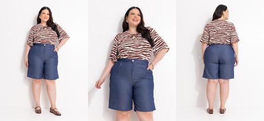 Blusa Zebra Malha de Viscose